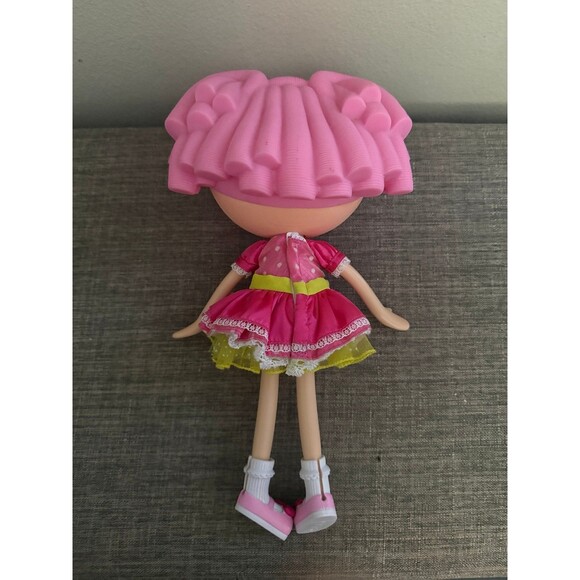 Lalaloopsy 2009 Jewel Sparkles 12" Doll Pink hair w/Crown - Picture 4 of 8